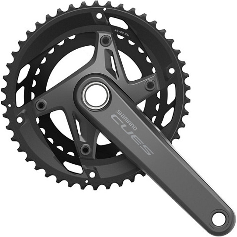 Shimano bielas mtb Crankset 11-Speed FC-U6010-2 46/32T 175 vista frontal