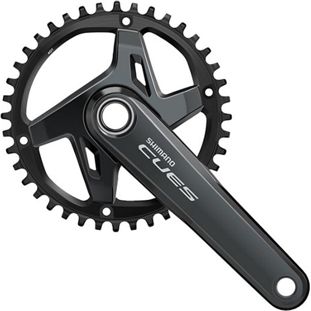 Shimano bielas mtb Crankset 9/10/11-Speed FC-U8000-1 40T 175 vista frontal