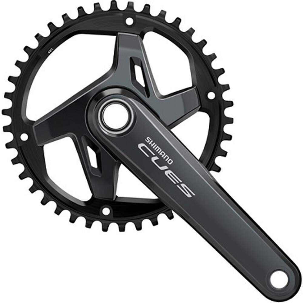 Shimano bielas mtb Crankset 9/10/11-Speed FC-U8000-1 42T 170 vista frontal