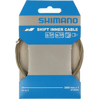 Shimano cableado y tope funda ciclismo CABLE 1PZ.CAMBIO 1.2X3000MM INOX.TNDEM vista frontal