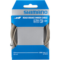 Shimano cableado y tope funda ciclismo CABLE 1PZ.FRENO 1.6X3500 CTRA.TANDEM vista frontal