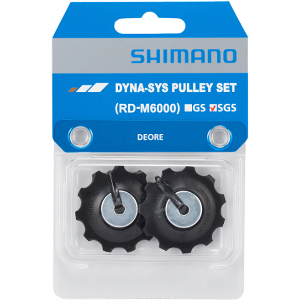 Shimano cambio trasero mtb Poleas Guia+Tension SGS RD-M6000 01