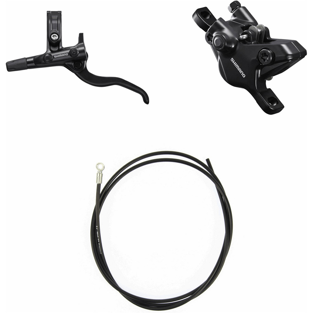 Shimano frenos disco bicicleta Kit Freno Disco Del. BL-M4100 BR-MT410 vista frontal