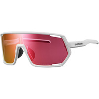 Shimano gafas ciclismo Eyewear TCNM2 Matte White, Ridescape RD vista frontal