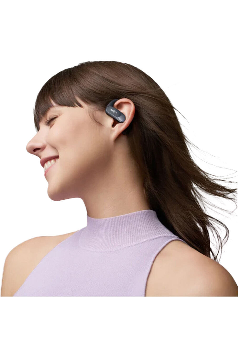 Shokz sonido OpenFit Air vista frontal