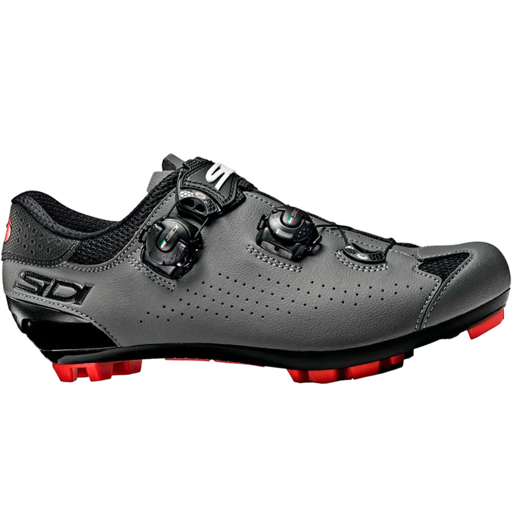 Sidi zapatillas mtb ZAPATILLAS SIDI MTB EAGLE 10 GRIS/NEGRO lateral exterior