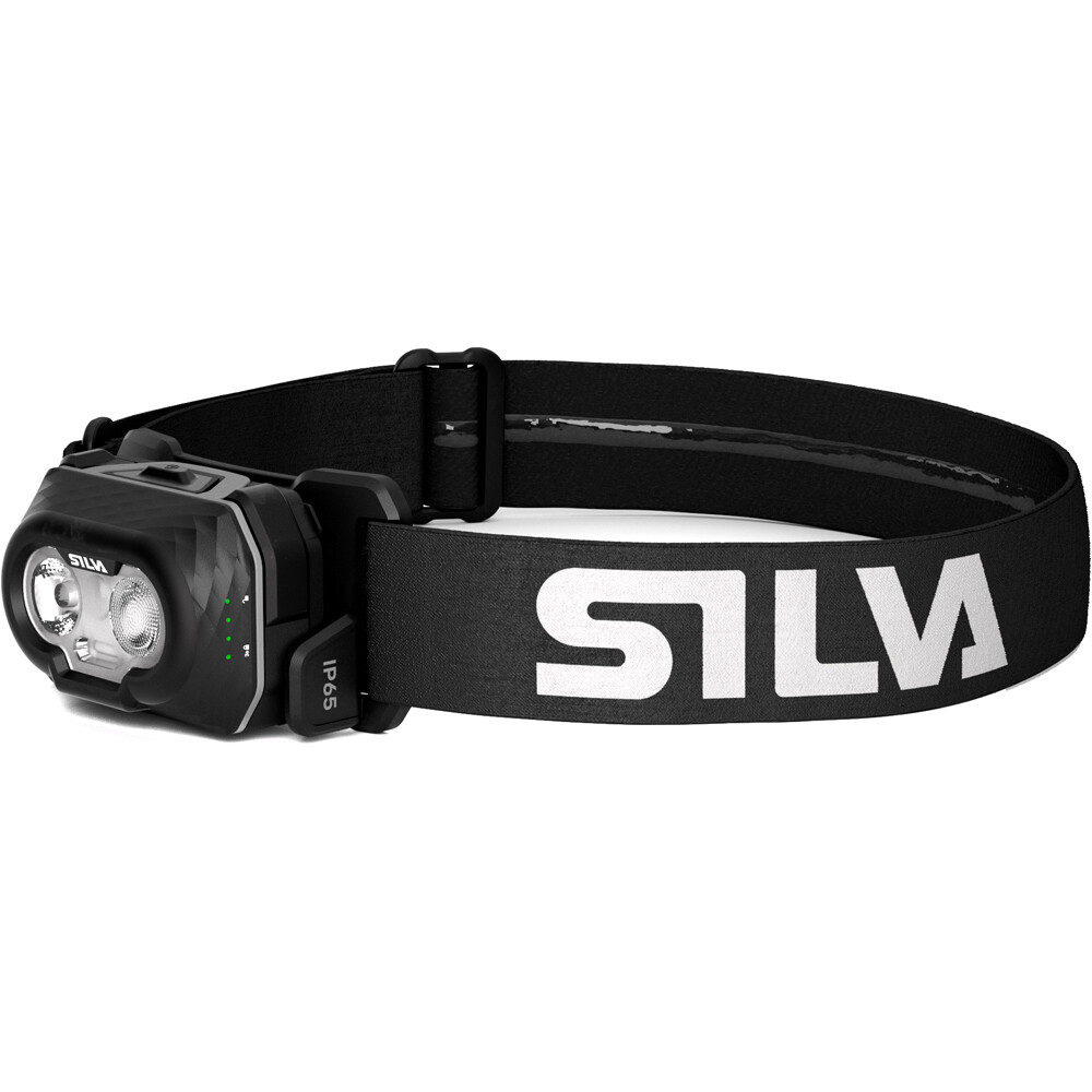 Silva frontal DISCOVER Black frontal frontal 500 lm/IP65 vista frontal