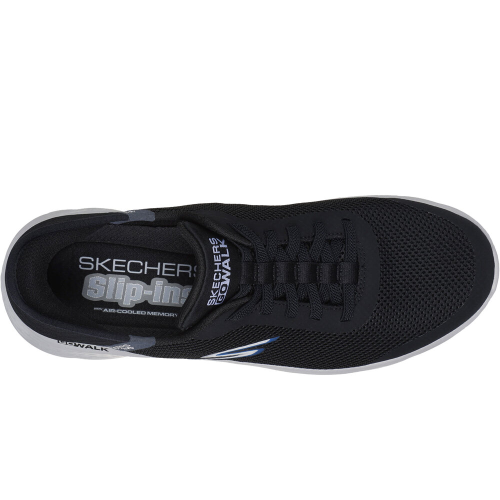 Skechers zapatilla cross training hombre GO WALK FLEX - HANDS UP vista superior