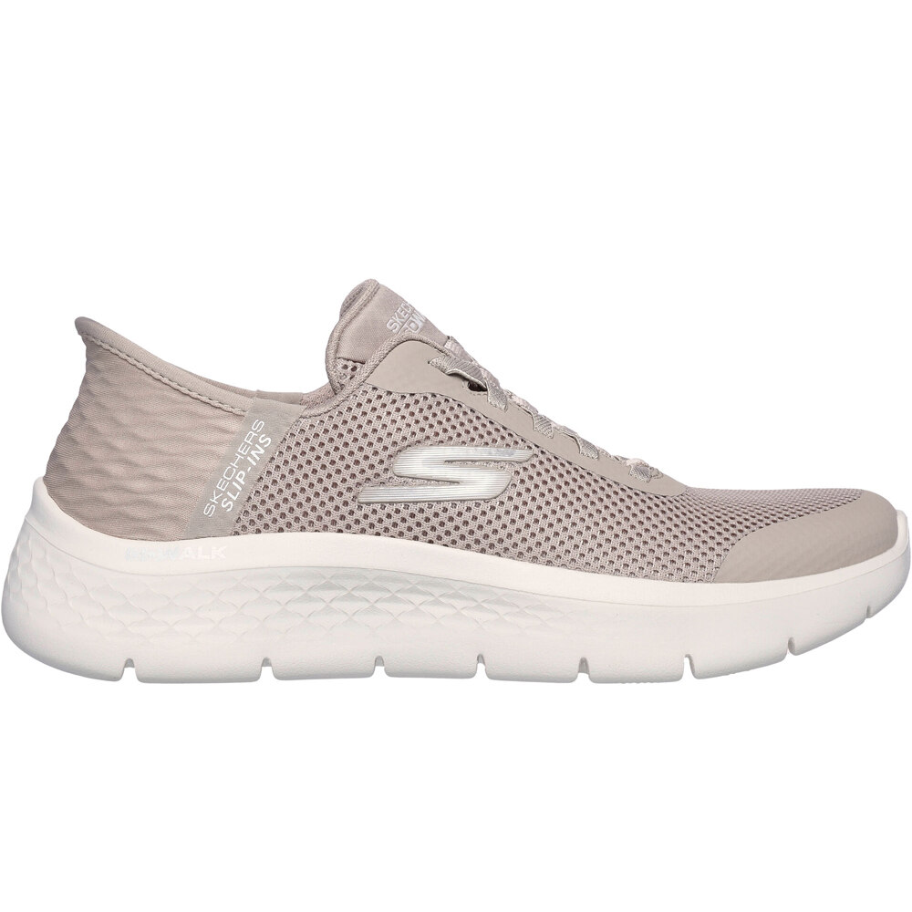 Skechers zapatillas fitness mujer GO WALK FLEX lateral exterior