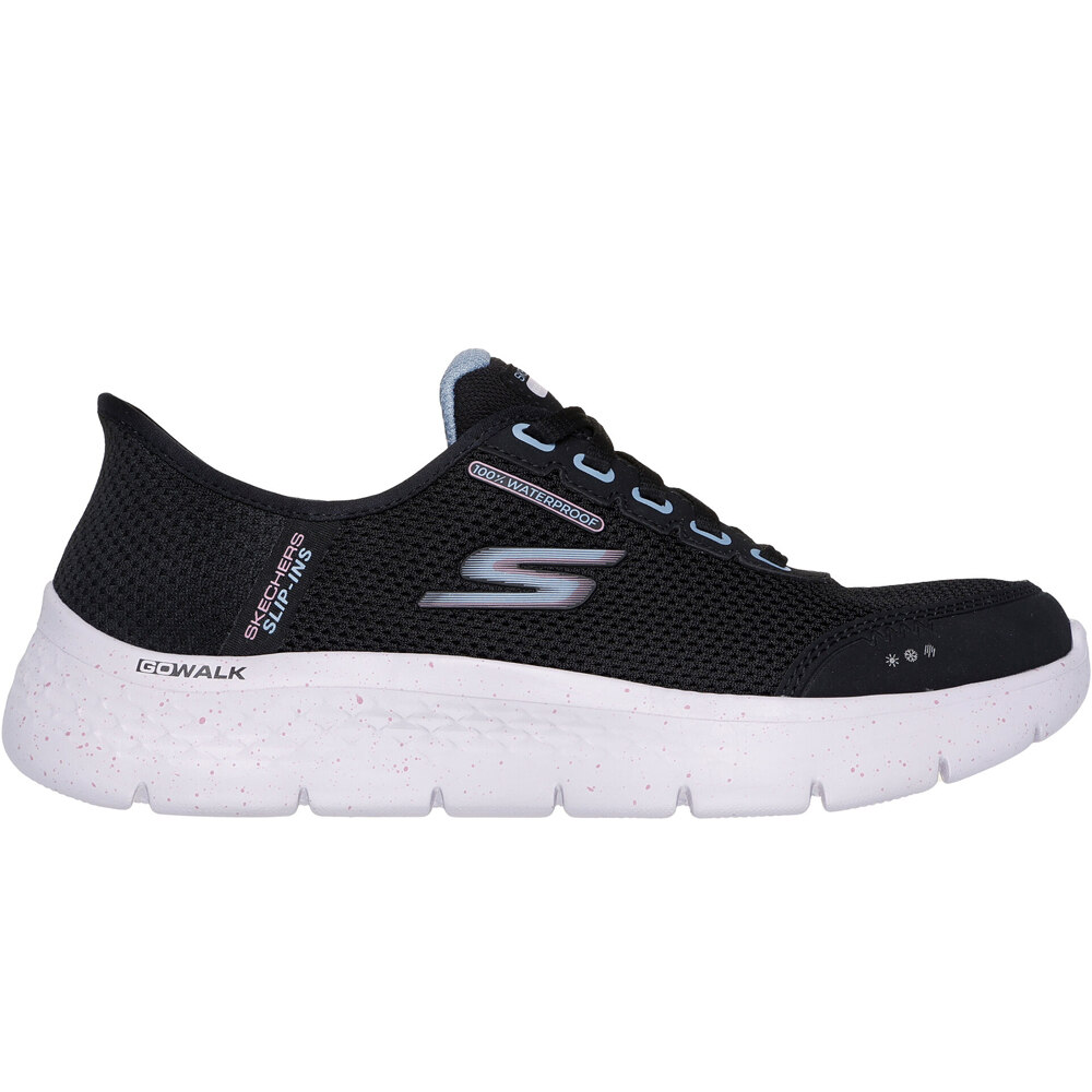 Skechers zapatillas fitness mujer GO WALK FLEX lateral exterior