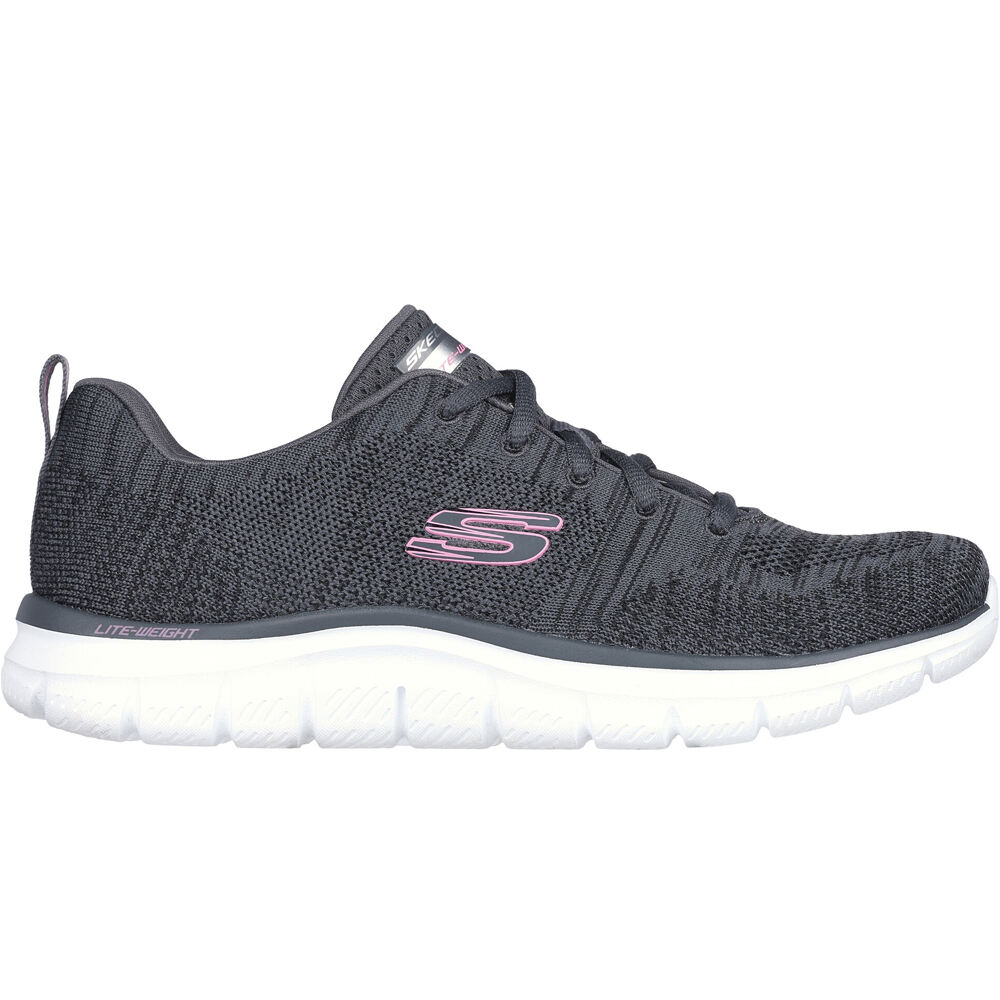 Skechers zapatillas fitness mujer TRACK lateral exterior