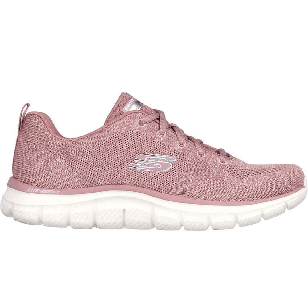 Skechers zapatillas fitness mujer TRACK lateral exterior