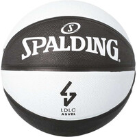 Spalding balón baloncesto Asvel Sz7 Rubber Basketbal EL TEAM 2018 01