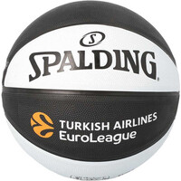 Spalding balón baloncesto Asvel Sz7 Rubber Basketbal EL TEAM 2018 vista frontal