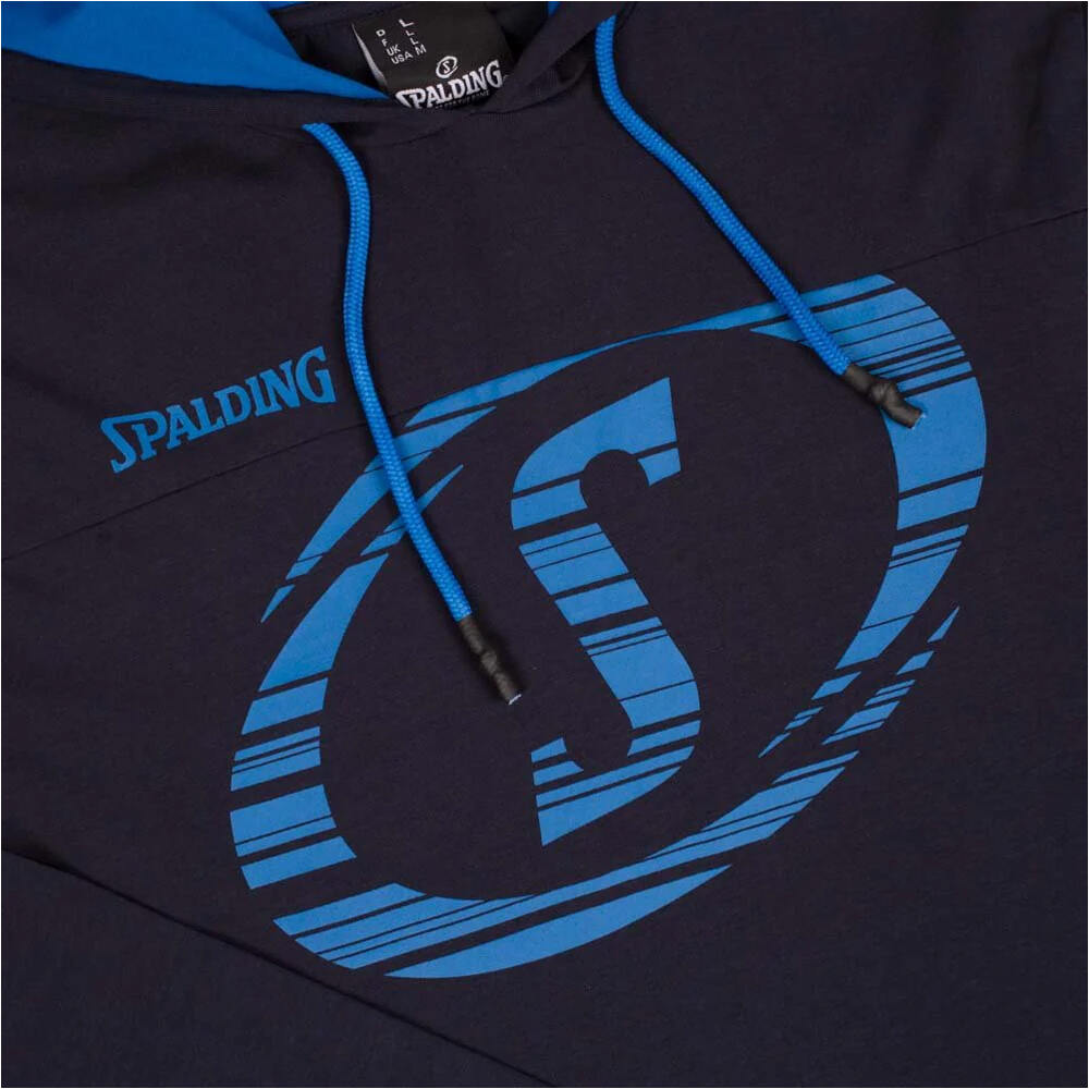 Spalding sudadera baloncesto Fast Hooded Longsleeve vista trasera