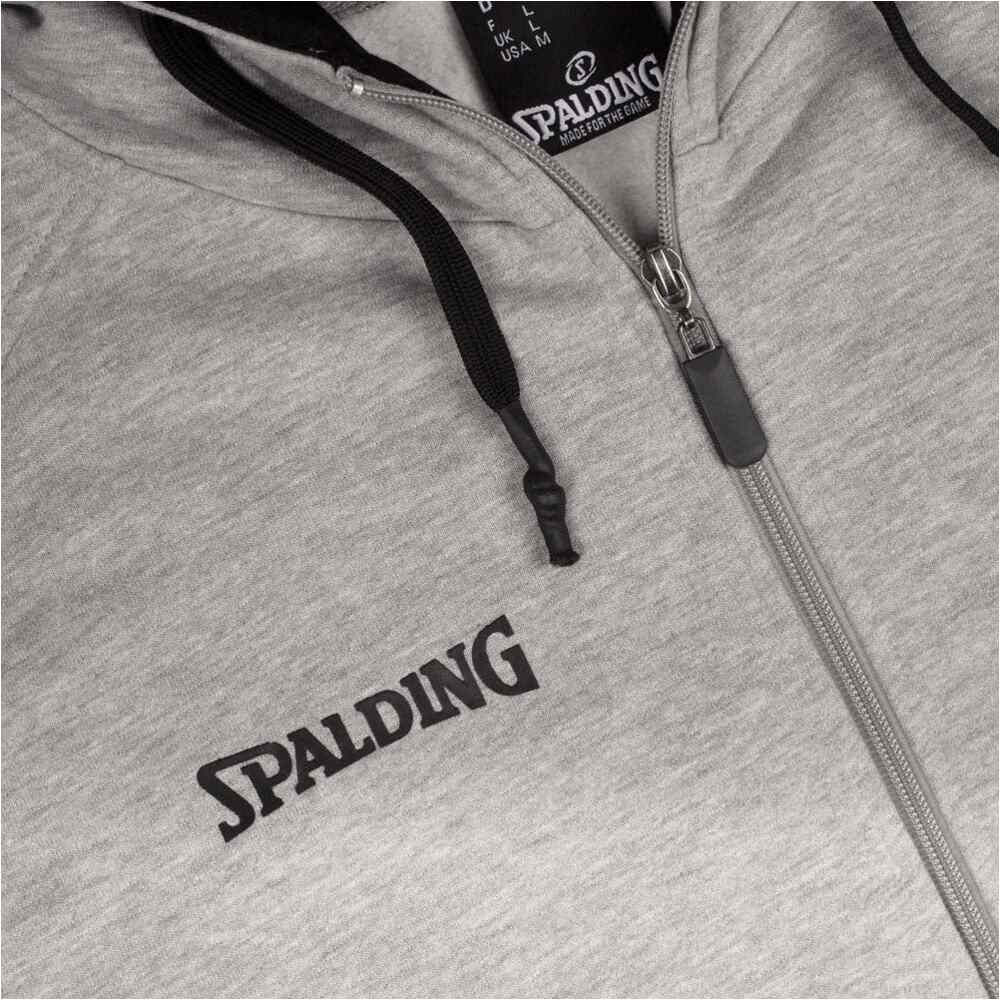 Spalding sudadera baloncesto Flow Hoody Zipper Jacket vista trasera