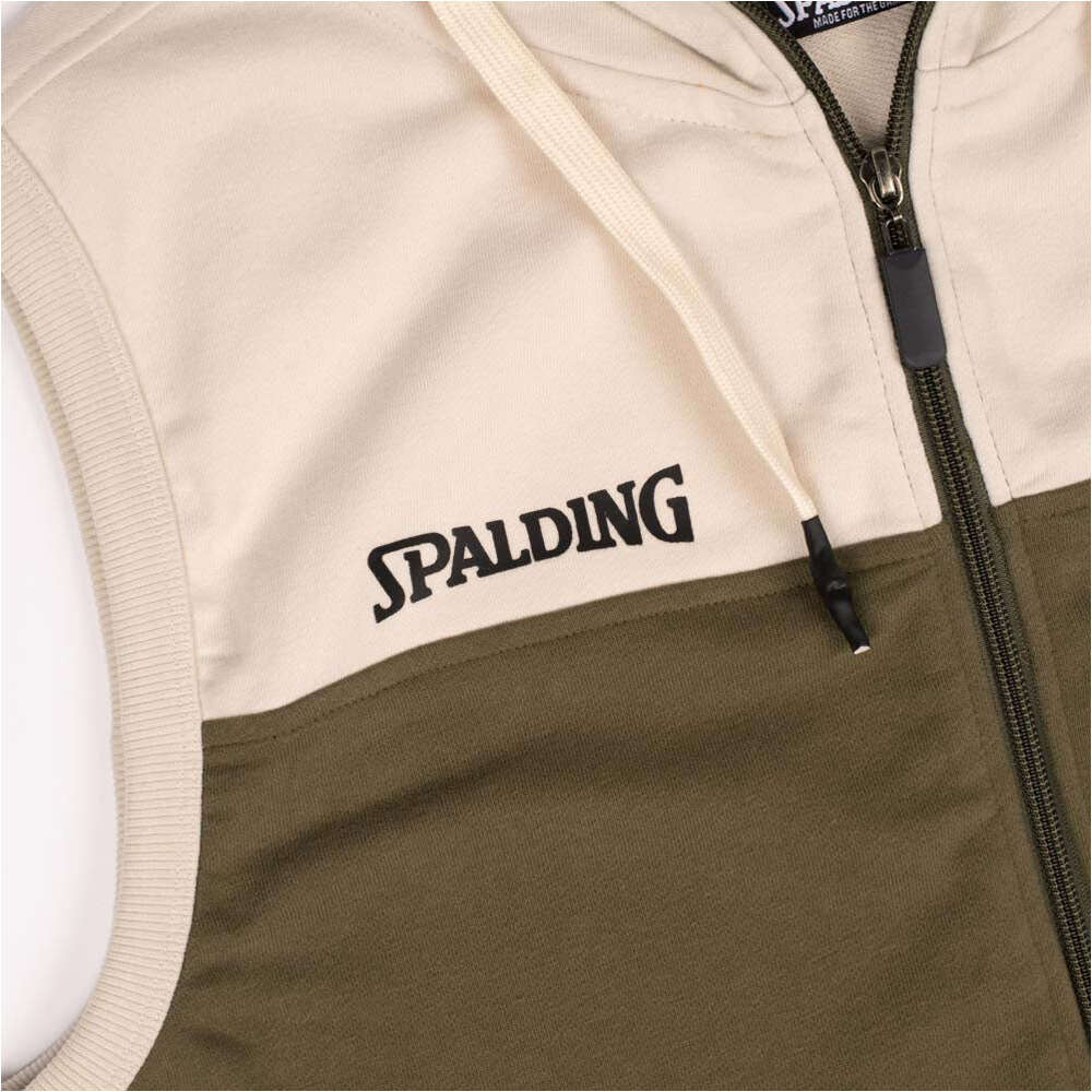 Spalding sudadera baloncesto Funk Sleeveless Hoody vista trasera