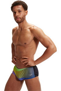 Speedo bañador natación hombre Mens Allover Digi 14cm Brief vista frontal