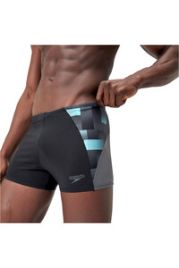 Speedo bañador natación hombre Mens Eco End+ Max Splice Aquashort vista detalle