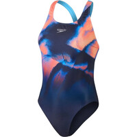 Speedo bañador natación mujer Placement Digital Powerback vista frontal