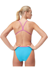 Speedo bañador natación mujer Placement Vback vista trasera