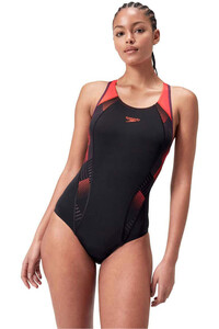 Speedo bañador natación mujer Womens Placement Laneback vista frontal