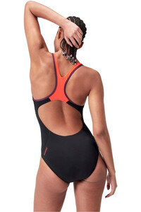 Speedo bañador natación mujer Womens Placement Laneback vista trasera