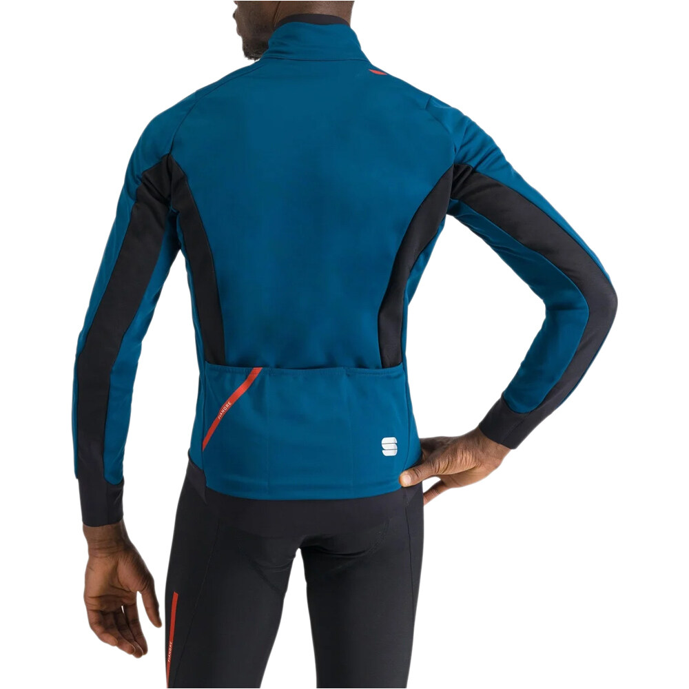 Sportful cortavientos ciclismo hombre FIANDRE JACKET vista trasera