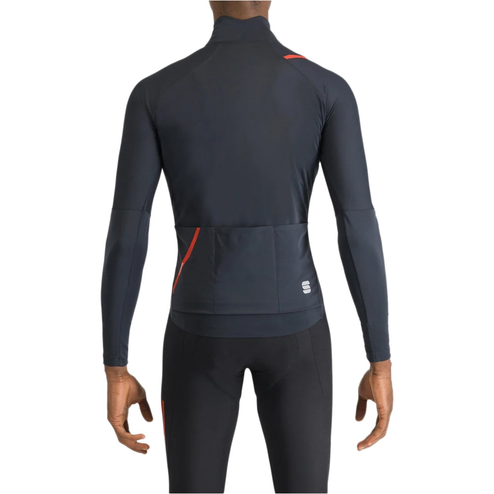 Sportful cortavientos ciclismo hombre FIANDRE PRO 2 JACKET LONG SLEEVES vista trasera