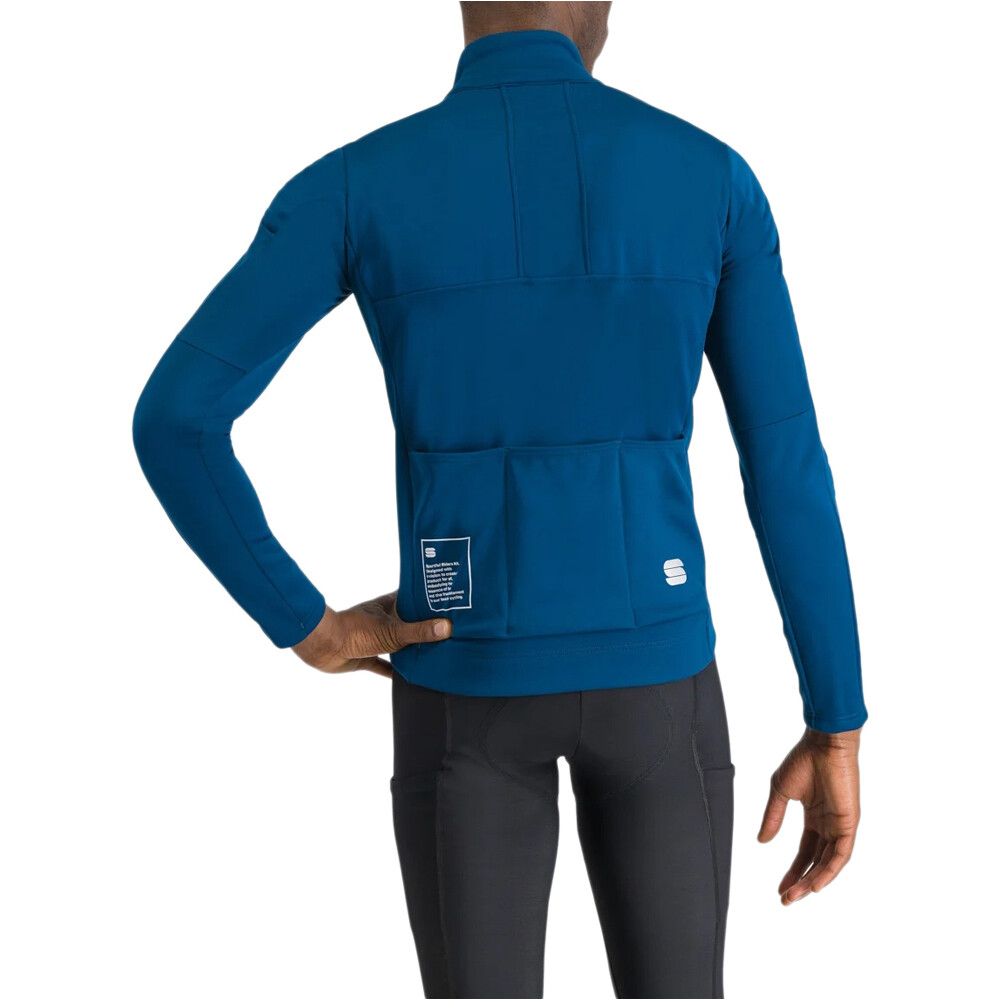 Sportful cortavientos ciclismo hombre SRK JACKET vista trasera