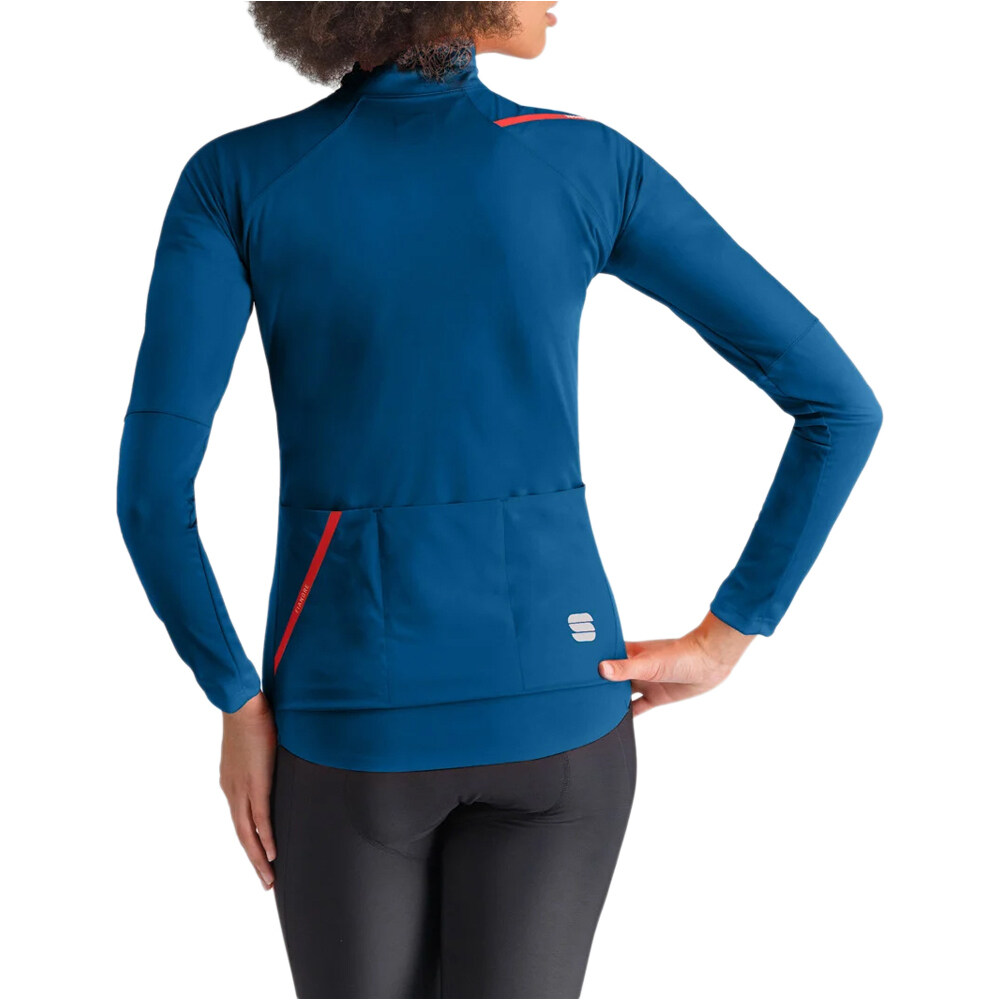 Sportful cortavientos ciclismo mujer FIANDRE PRO 2 W JACKET LONG SLEEVES vista trasera