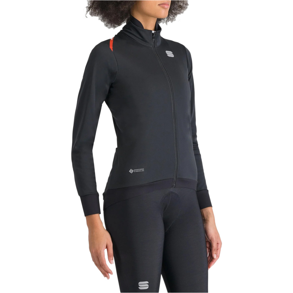 Sportful cortavientos ciclismo mujer FIANDRE  W JACKET vista detalle