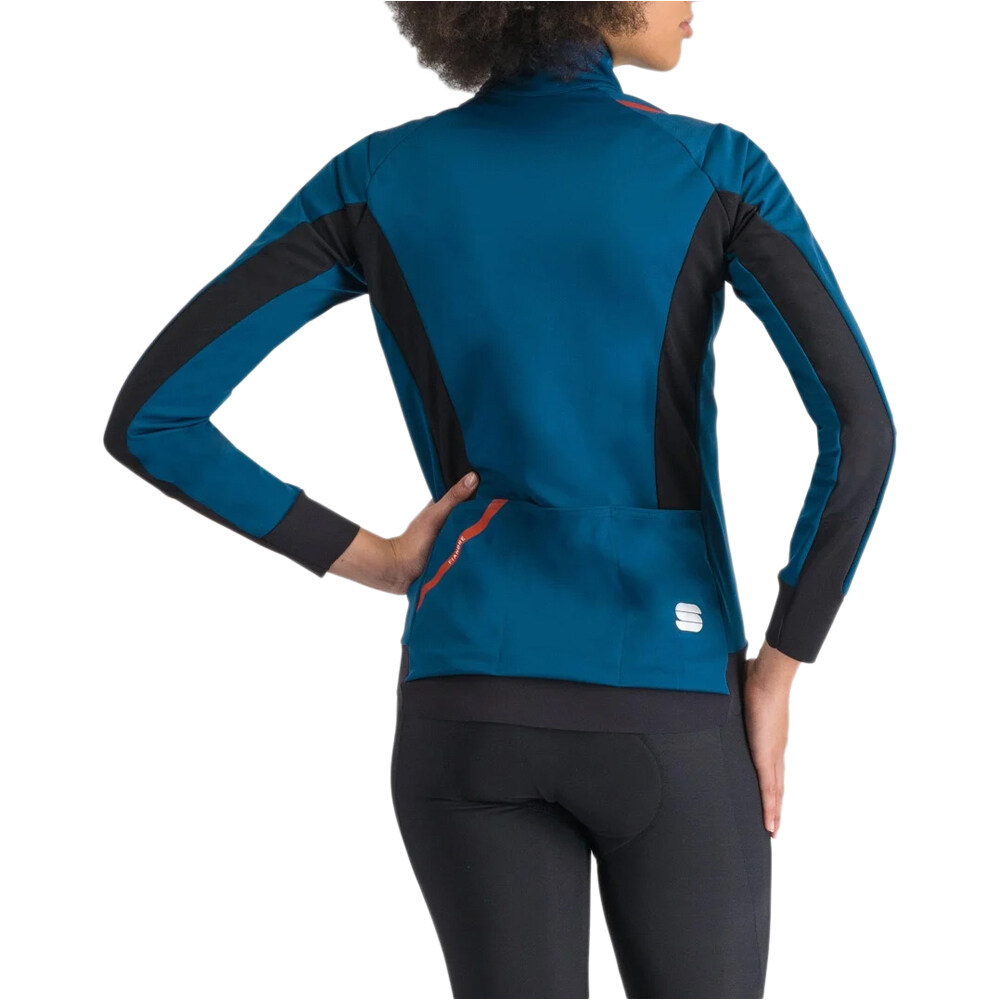 Sportful cortavientos ciclismo mujer FIANDRE  W JACKET vista trasera