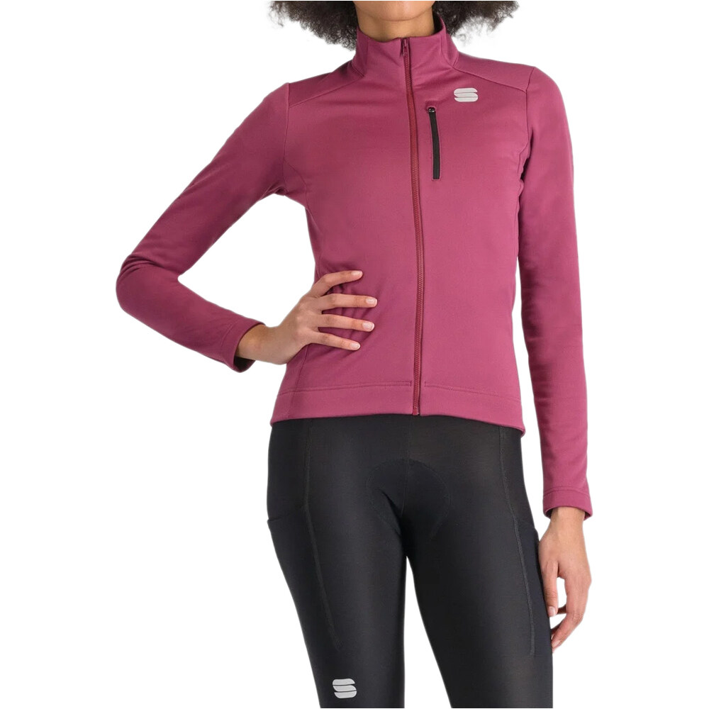 Sportful cortavientos ciclismo mujer SRK W JACKET vista frontal