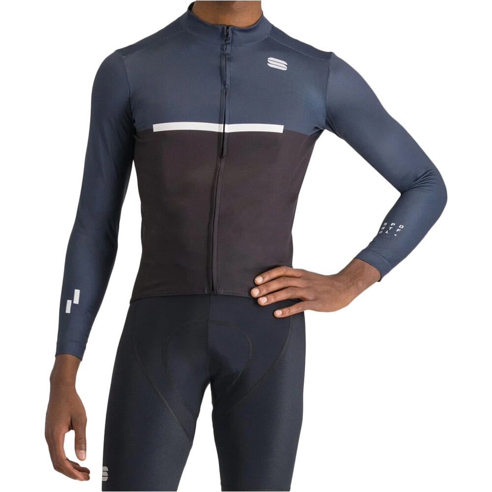 Sportful maillot manga larga hombre PISTA THERMAL JERSEY vista frontal