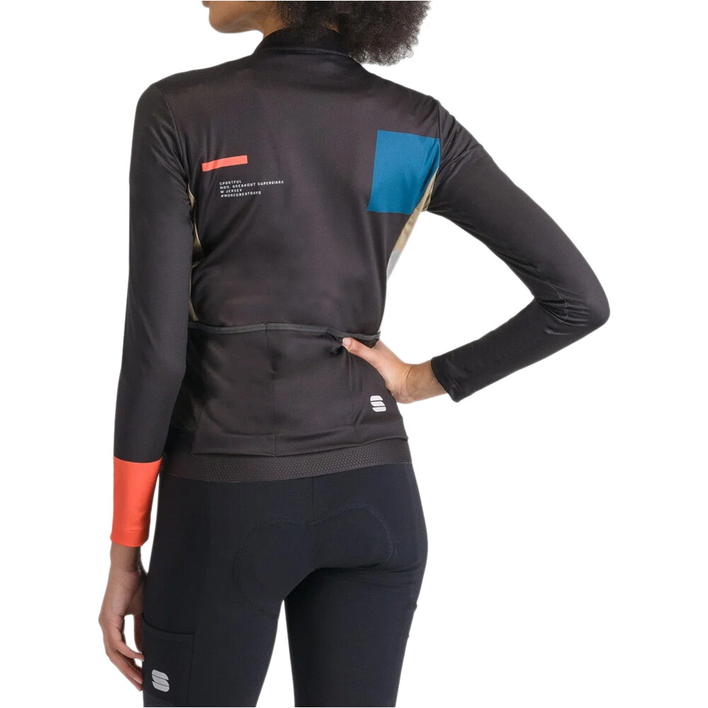 Sportful maillot manga larga mujer BREAKOUT SUPERGIARA W THERMAL JERSEY vista trasera