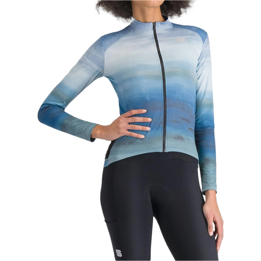 Sportful maillot manga larga mujer FLOW SUPERGIARA W THERMAL JERSEY vista frontal