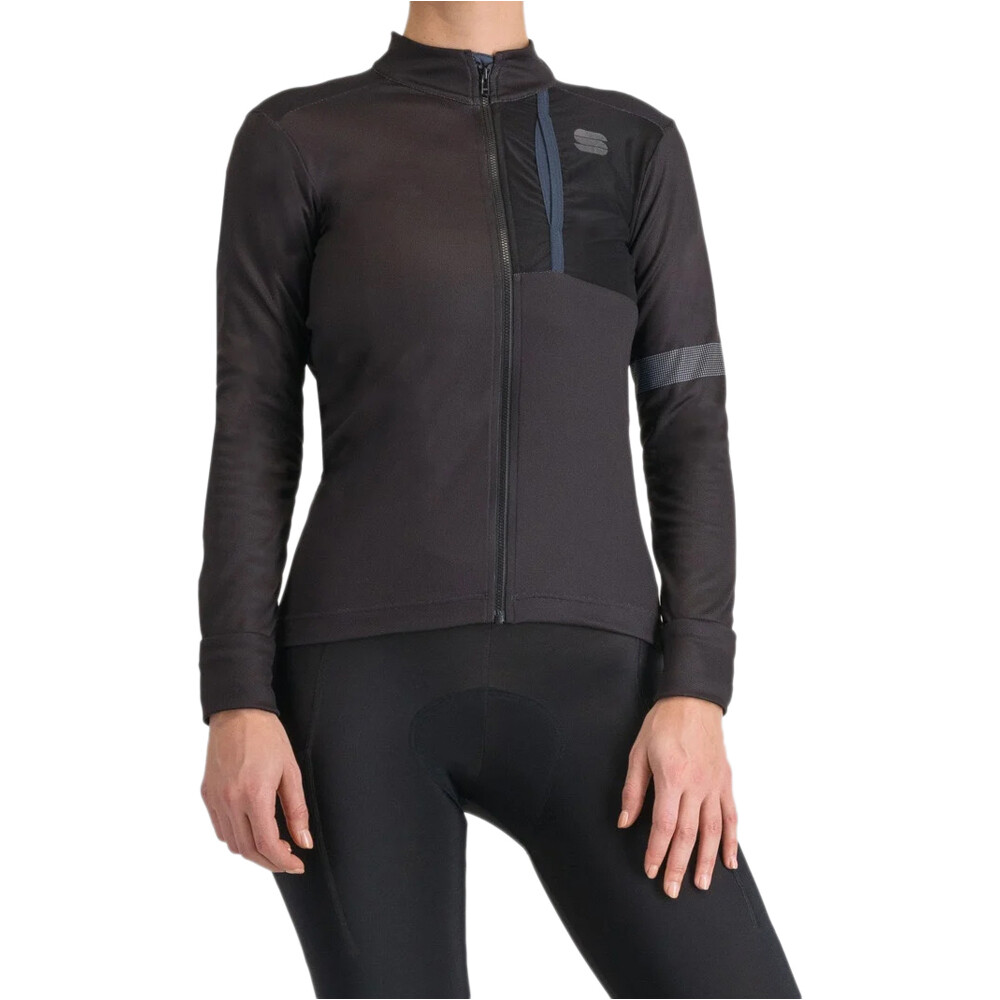 Sportful maillot manga larga mujer SUPERGIARA WOMAN THERMAL JERSEY vista frontal