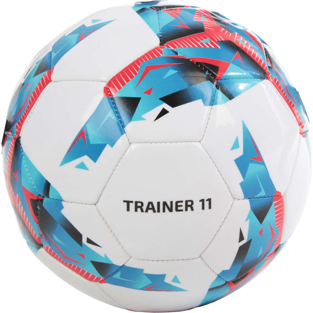 Spyro balon fútbol TRAINER 11 WHI-BL vista frontal