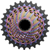 Sram cassette mtb CASSETTE XG1290 10-33 RED E1 AXS RAINBOW vista frontal