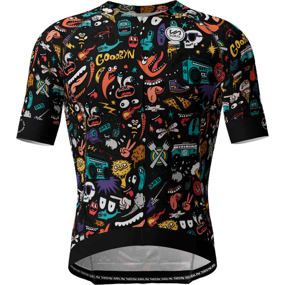 Sural maillot manga corta hombre Maillot  ciclismo ATTACK PRO vista frontal