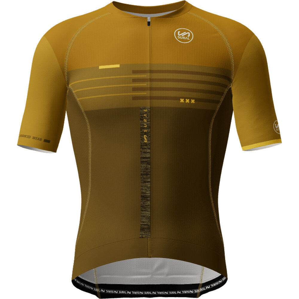 Sural maillot manga corta hombre Maillot  Ciclismo TROPHY PRO vista frontal