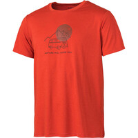 Ternua camiseta montaña manga corta hombre LOGNA 3.0 vista frontal