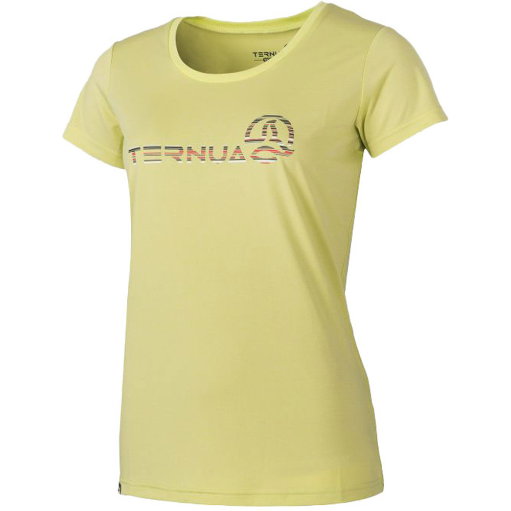 Ternua camiseta montaña manga corta mujer AMELIA vista frontal