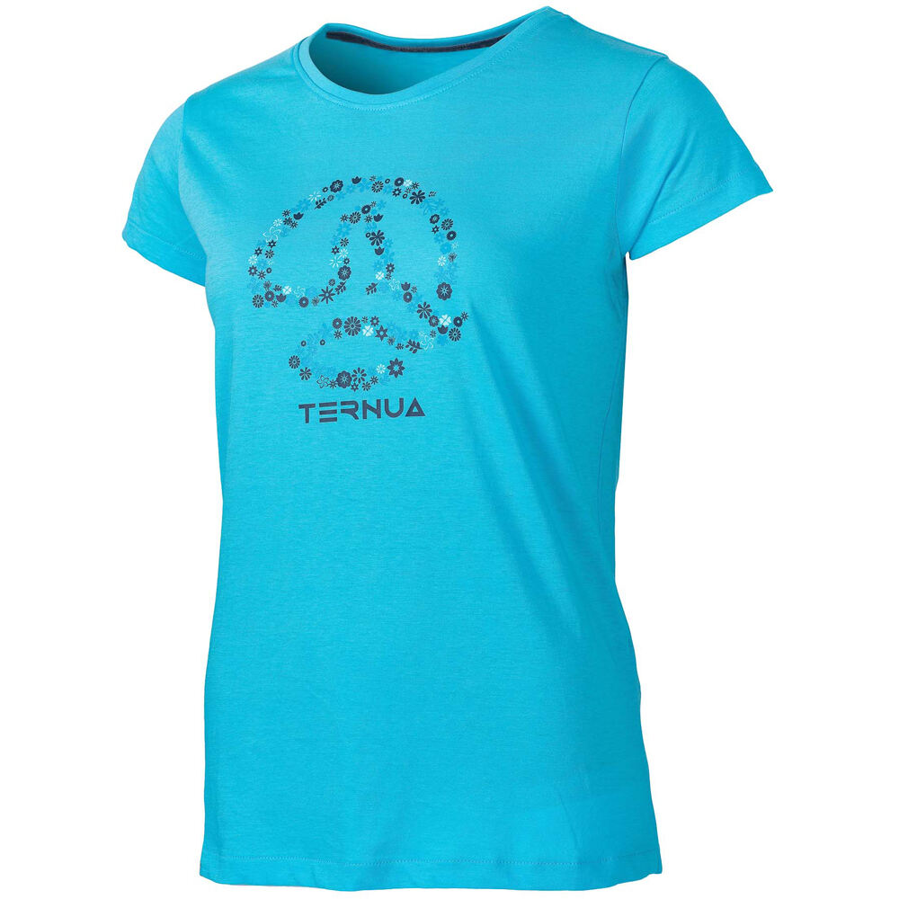 Ternua camiseta montaña manga corta mujer LUTNI vista frontal