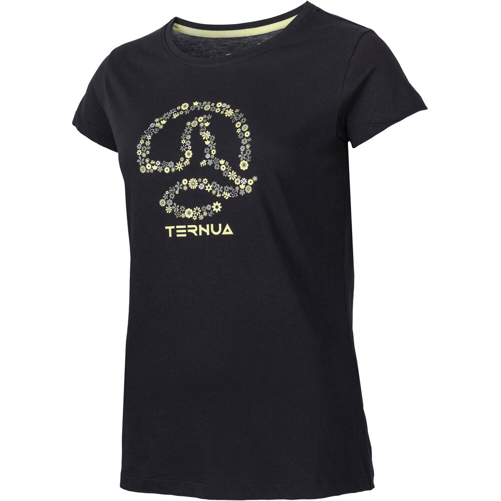 Ternua camiseta montaña manga corta mujer LUTNI vista frontal