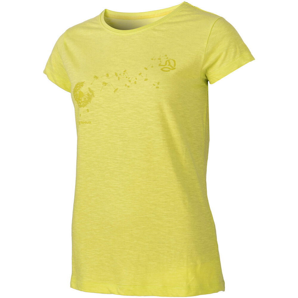 Ternua camiseta montaña manga corta mujer TIZZARD vista frontal