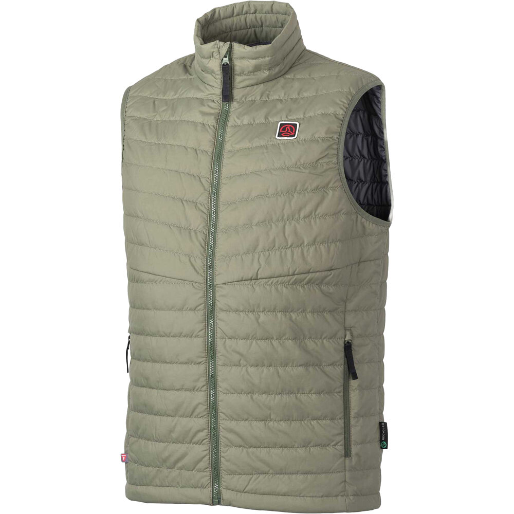 Ternua chaleco polar hombre BALENA 60 VEST M vista frontal