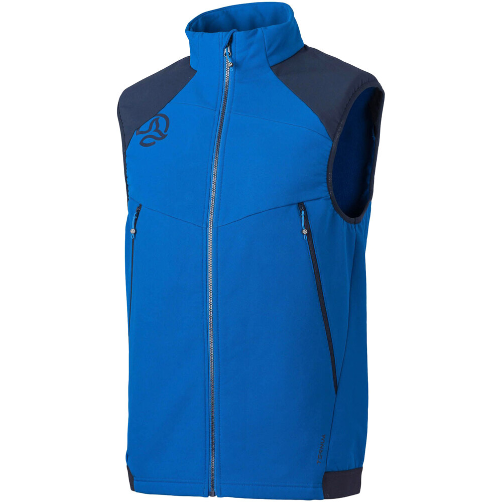 Ternua chaleco polar hombre VERKOM HARD VEST M vista frontal