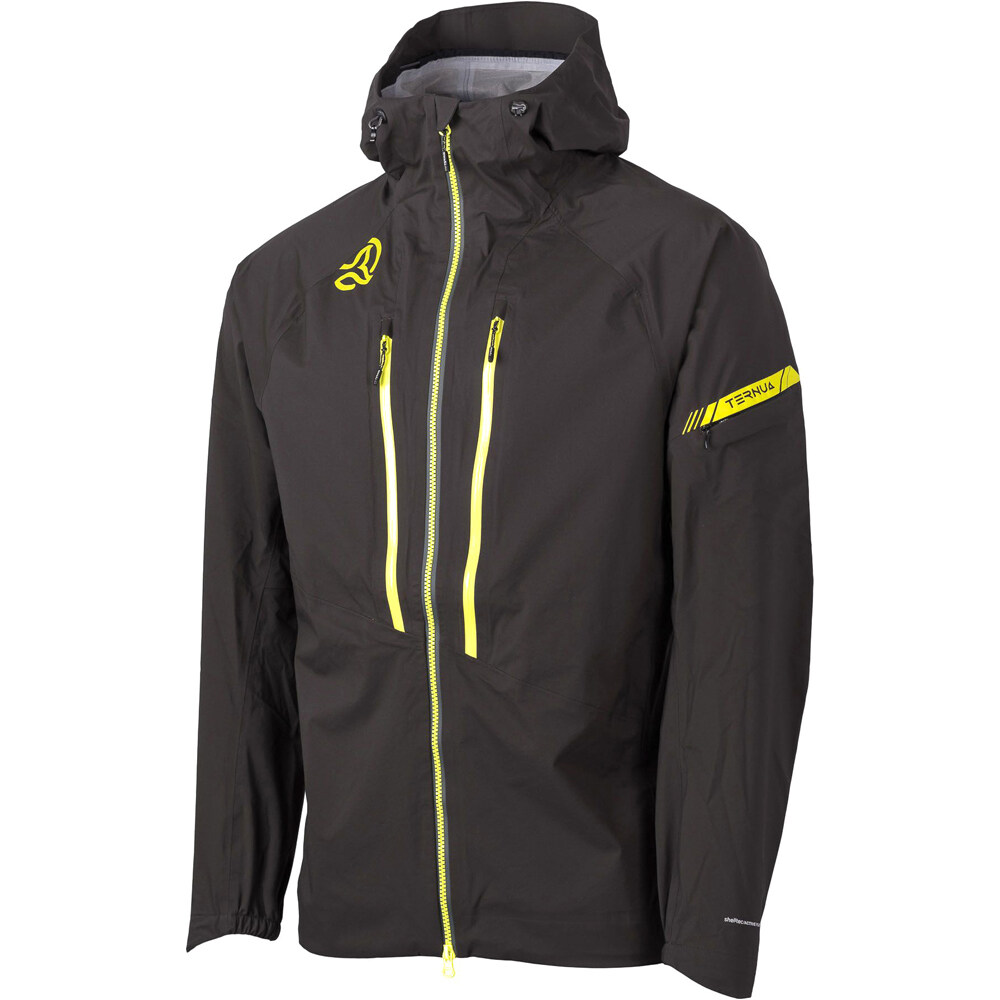 Ternua chaqueta impermeable hombre IGNITION JKT M vista frontal